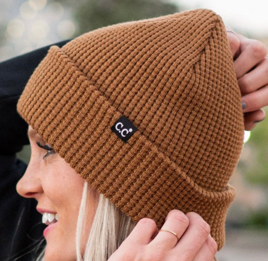 C.C Waffle Knit Beanie