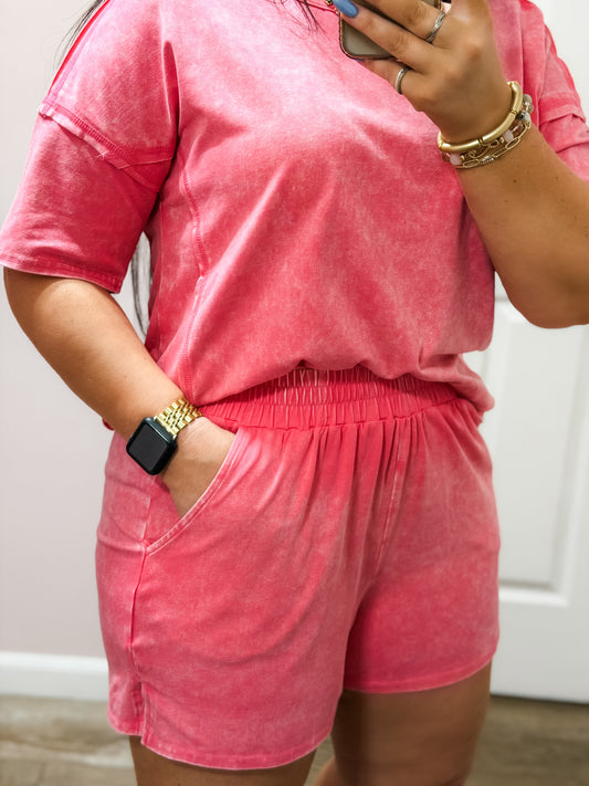 Easy Weekend Set, Fuchsia