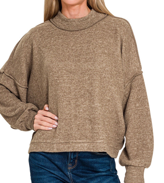 Seasonal Bliss Sweater, Mocha