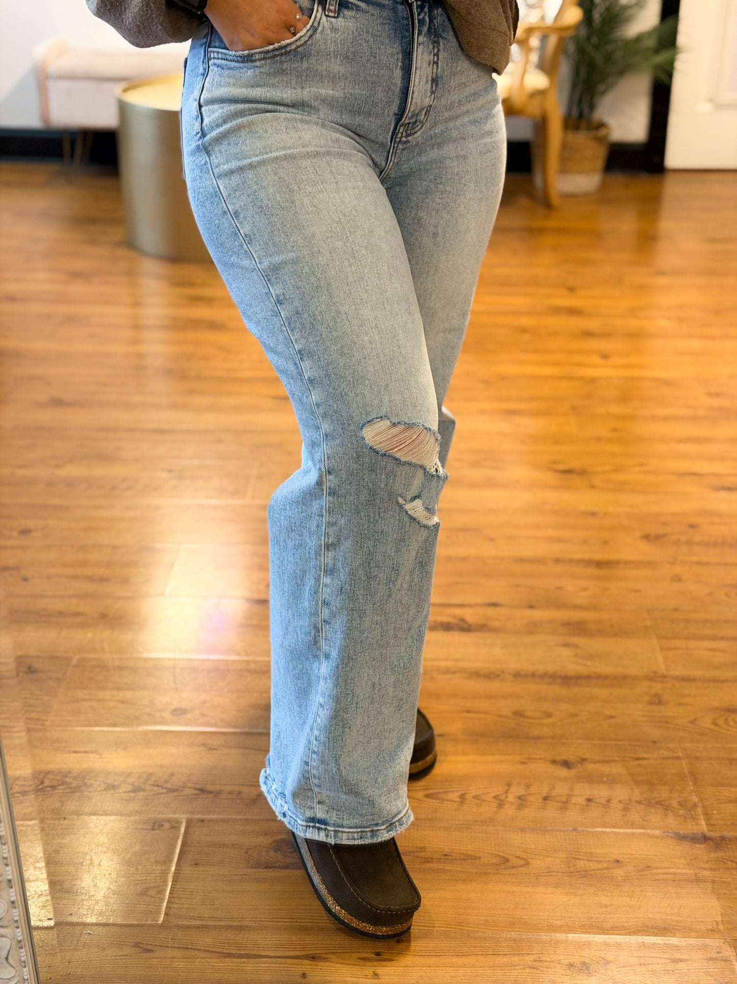 Resse Slip-On Clogs, Chocolate