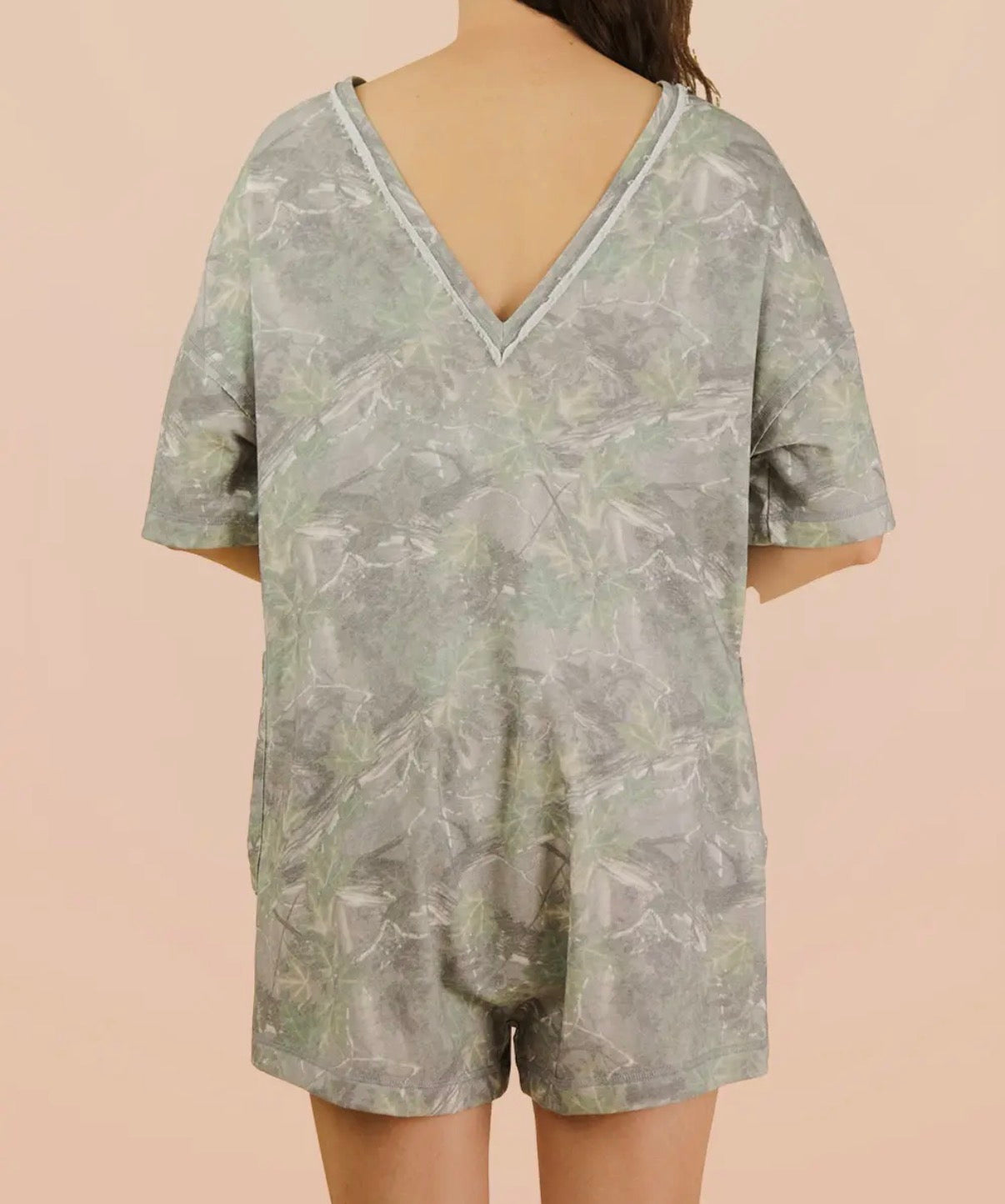 Backwoods Camo Romper