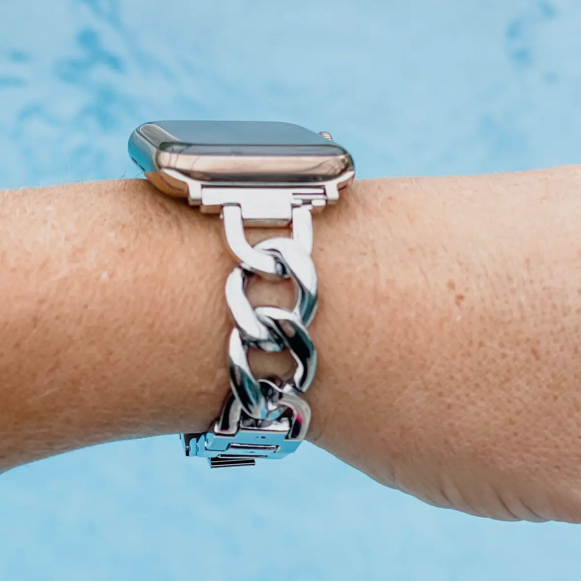 Chunky Chain Smart Watch Band