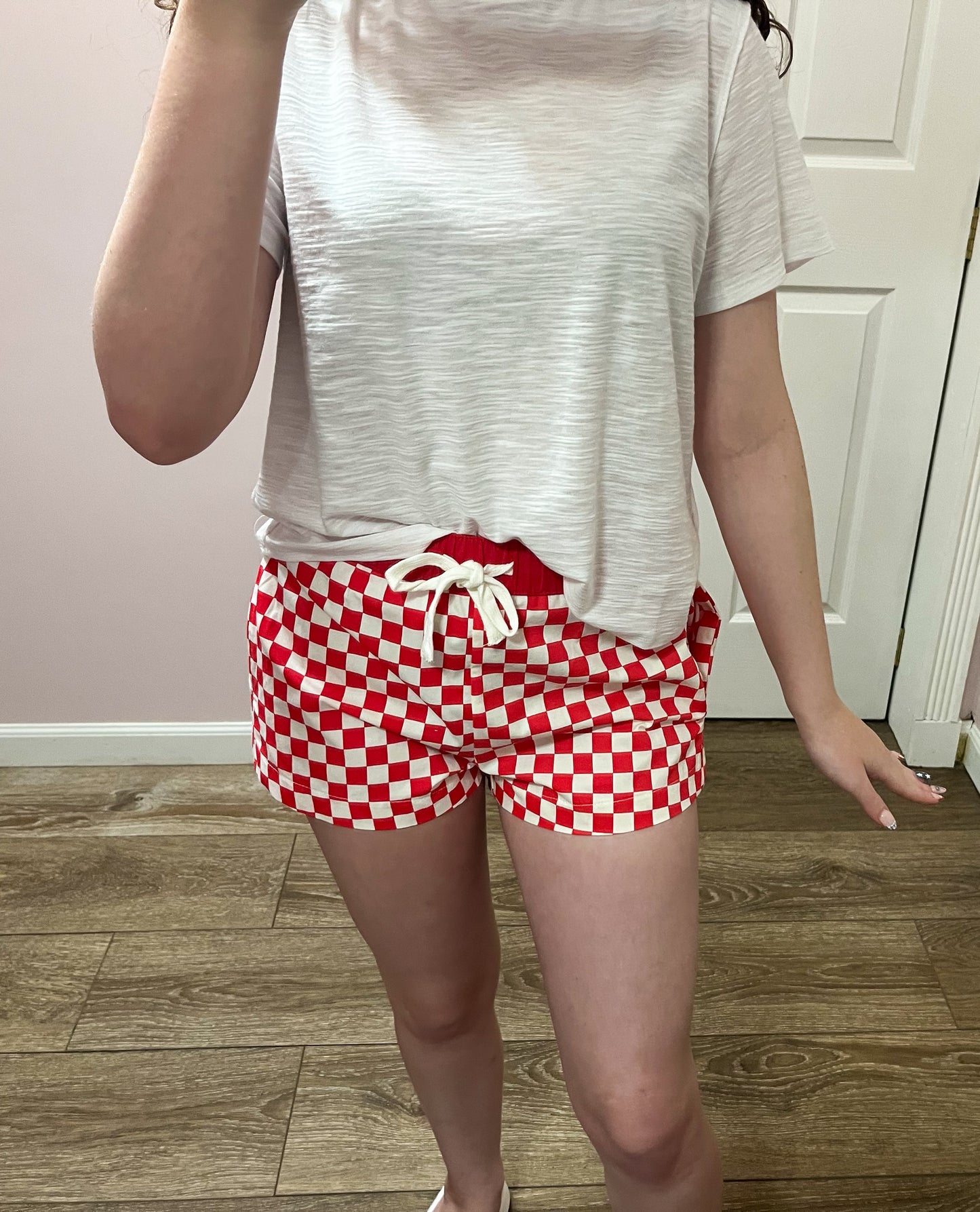 In Motion Checkered Shorts