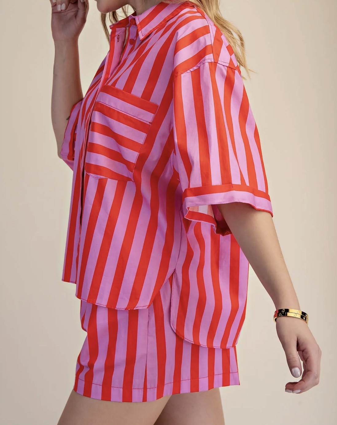 Summer Chic Striped Set
