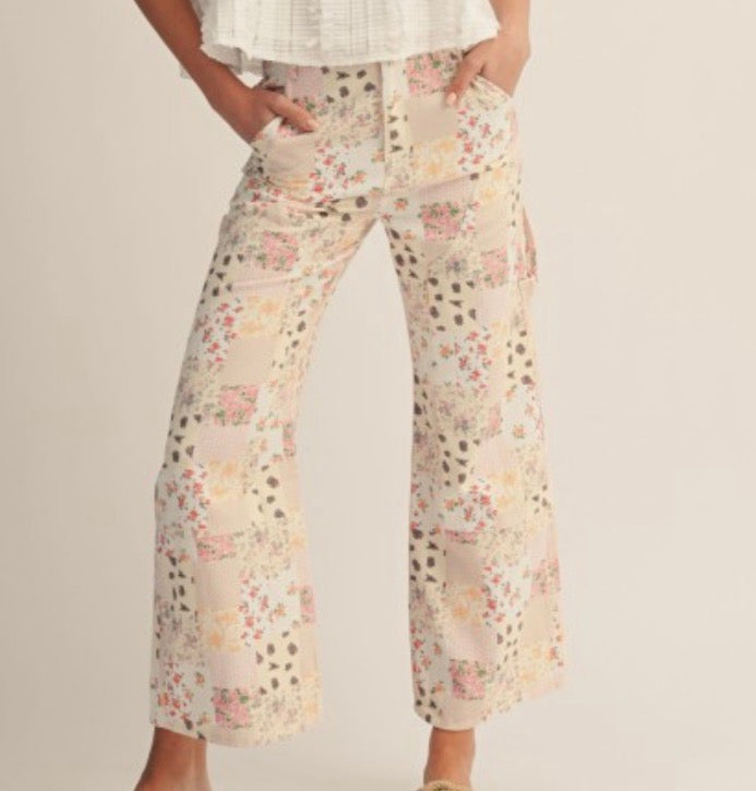 Mix It Up Patchwork Pants