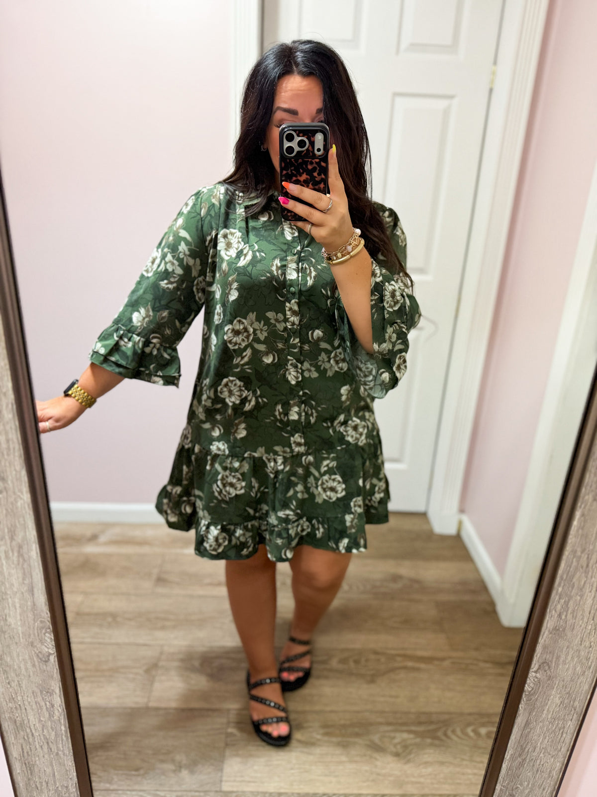 Seasonal Breeze Floral Dress