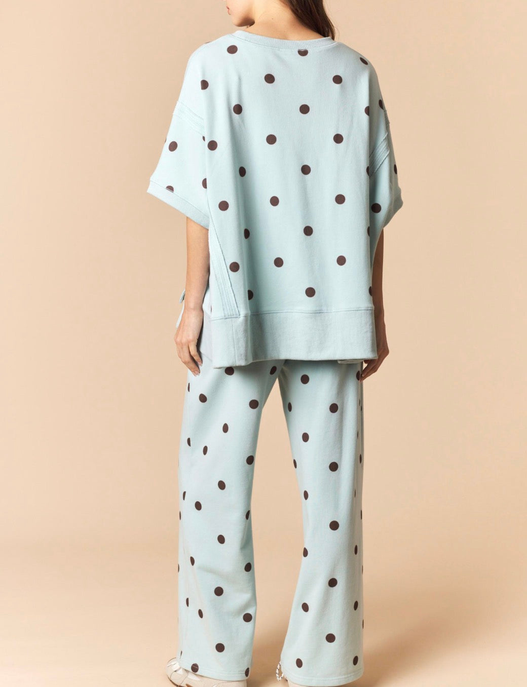 Serenity Polka Dot Lounge Set