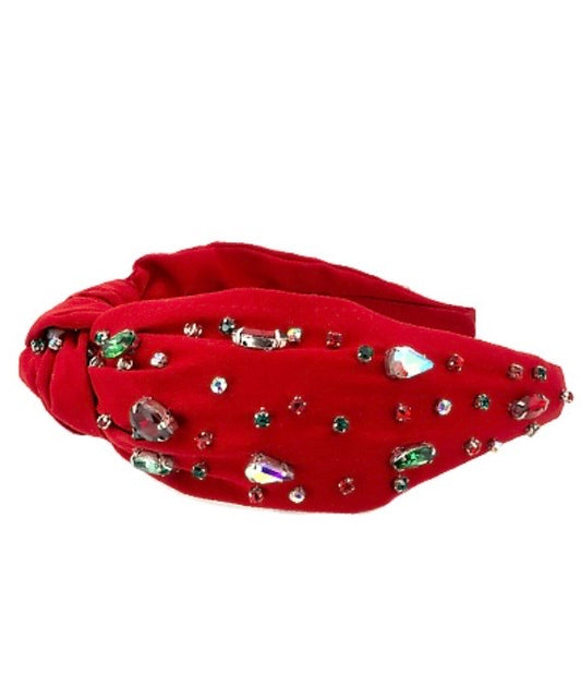 Festive Rhinestone Headband