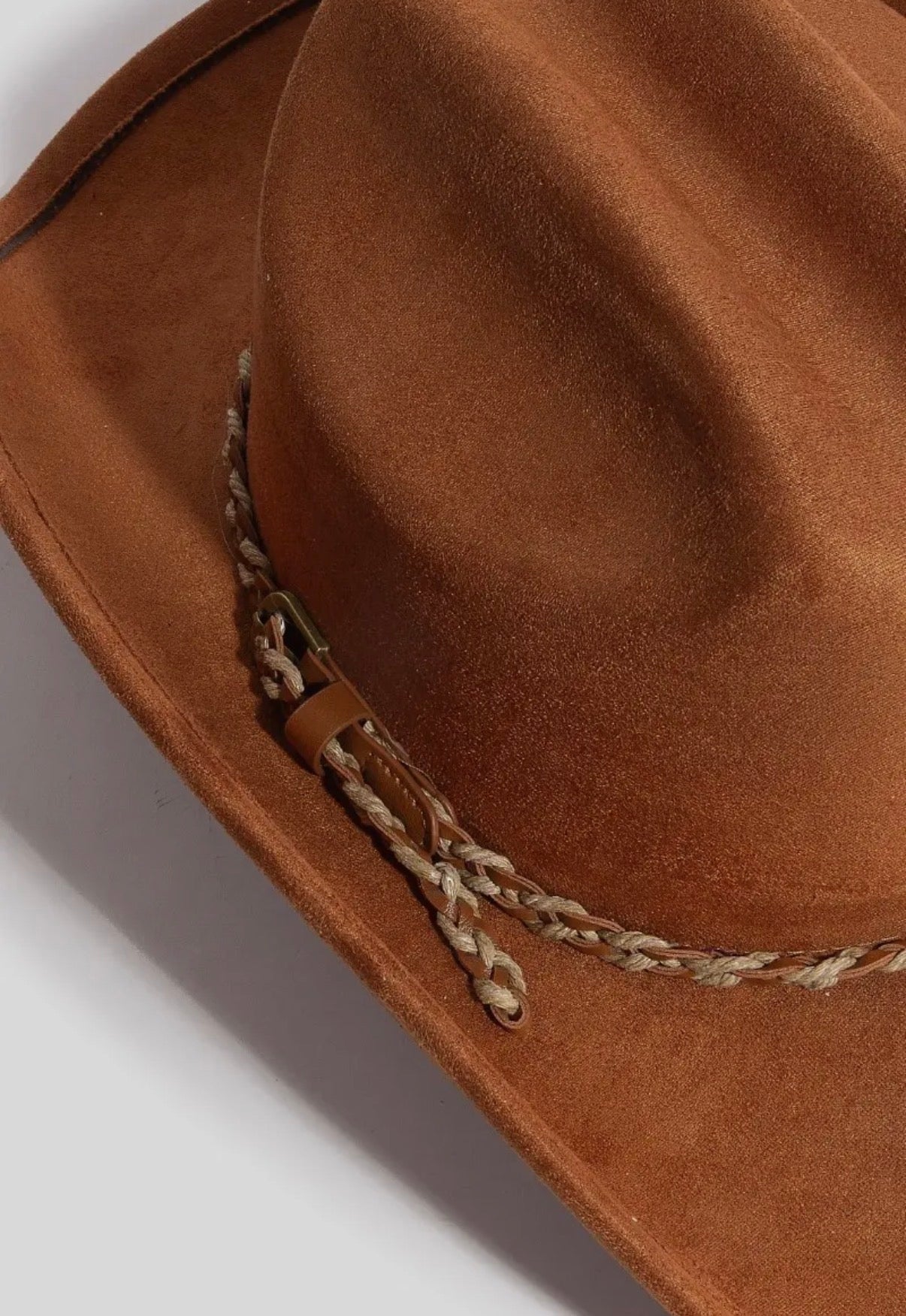 Rope Band Western Hat