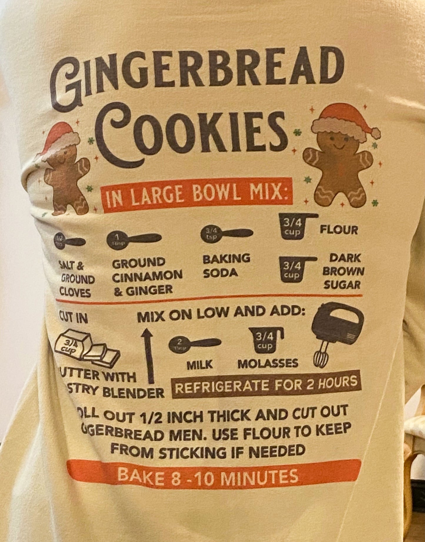 Front/Back Gingerbread Crew