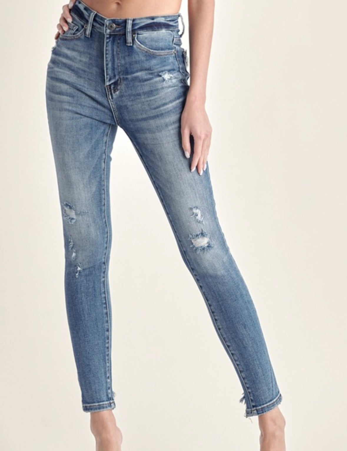 Wilder High Rise Skinny Jean