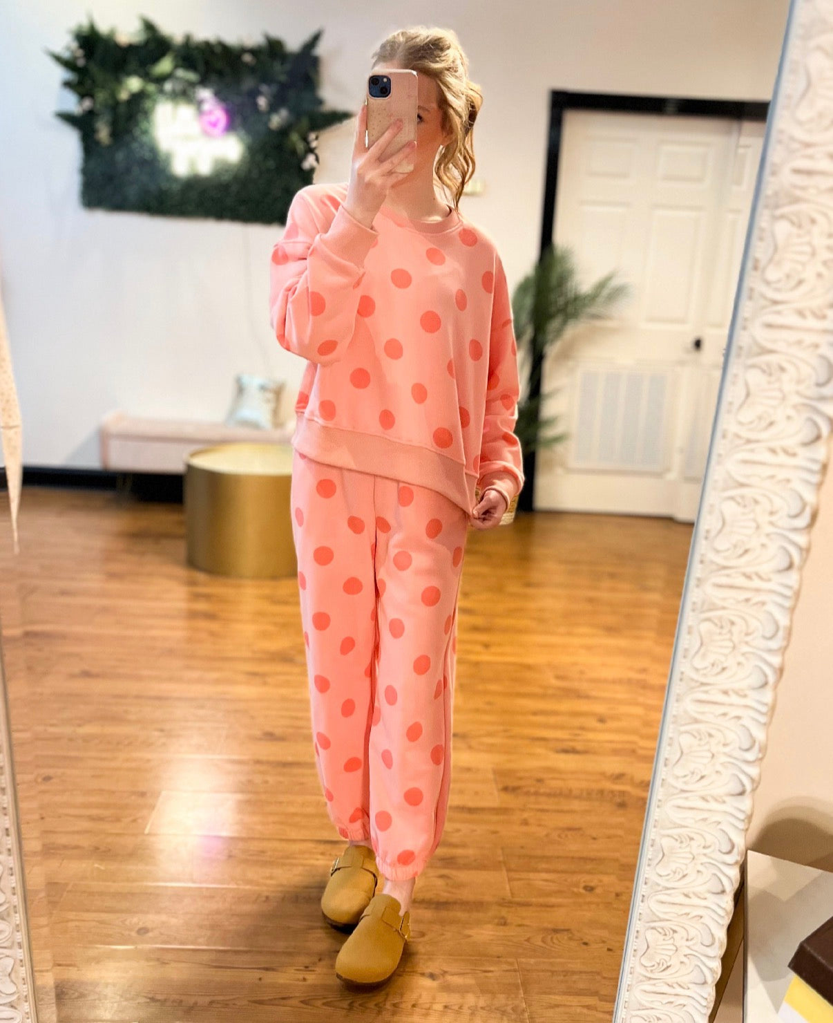 Sweet Simplicity Polka Dot Pullover