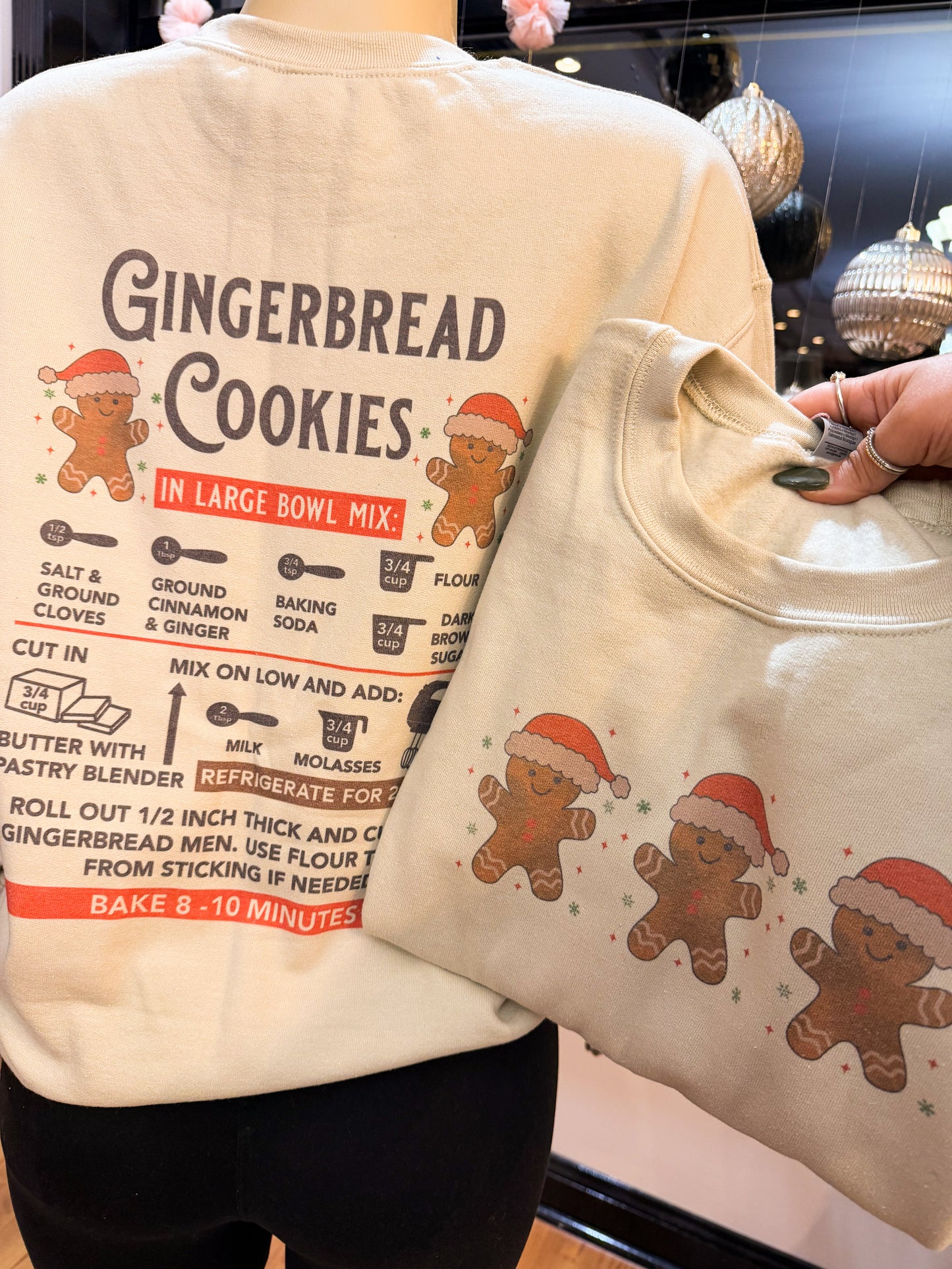 Front/Back Gingerbread Crew