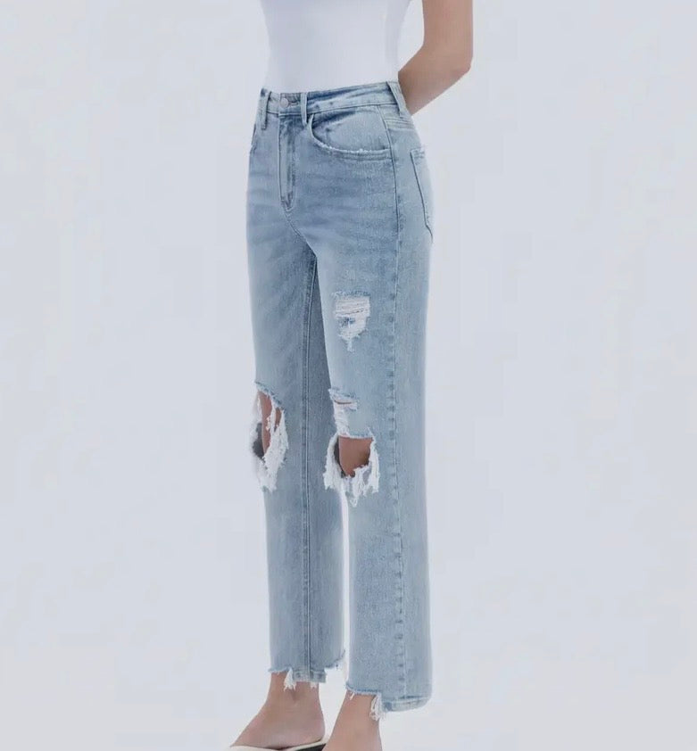 Kris High Rise Dad Jeans