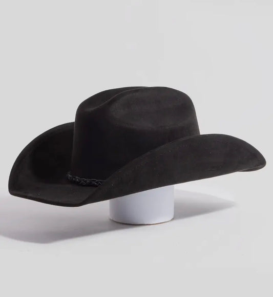 Rope Band Western Hat