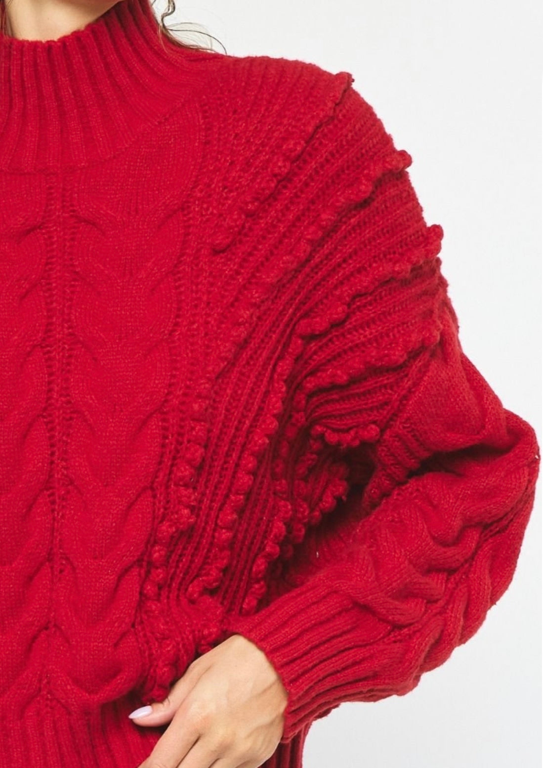 See You Soon Sweater, Red