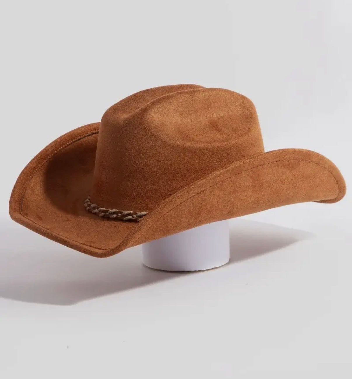 Rope Band Western Hat