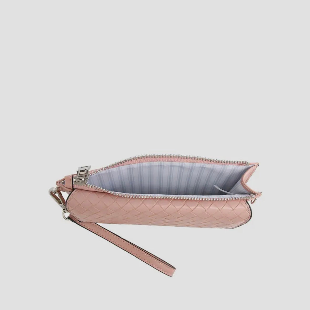 Elle Wallet Crossbody w/Woven Accents