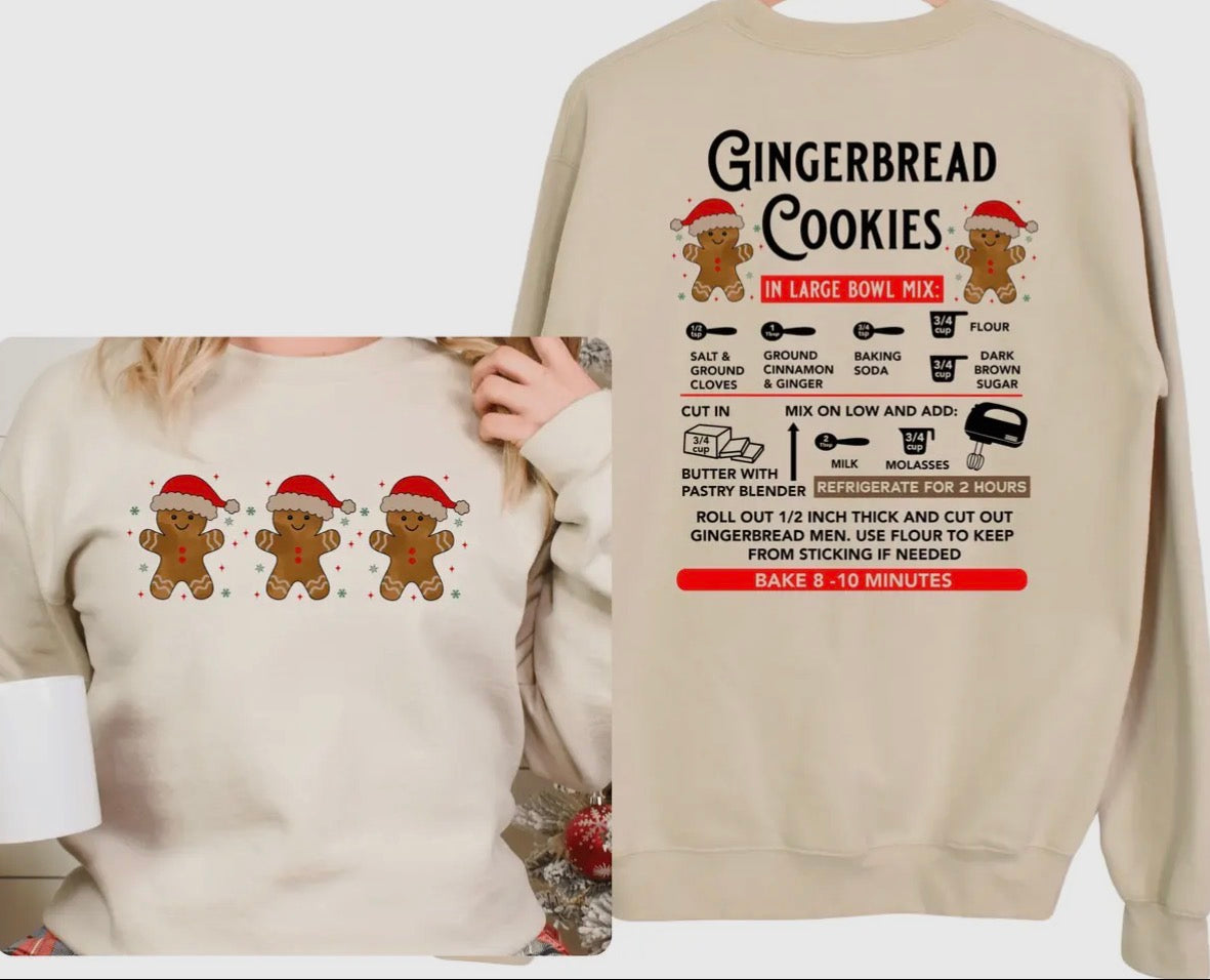 Front/Back Gingerbread Crew