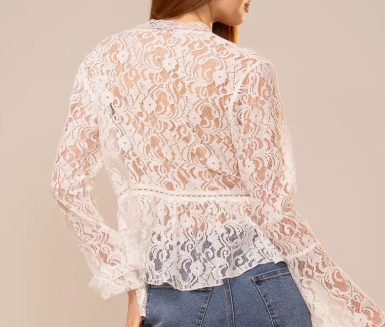 Gonna Lose You Lace Top