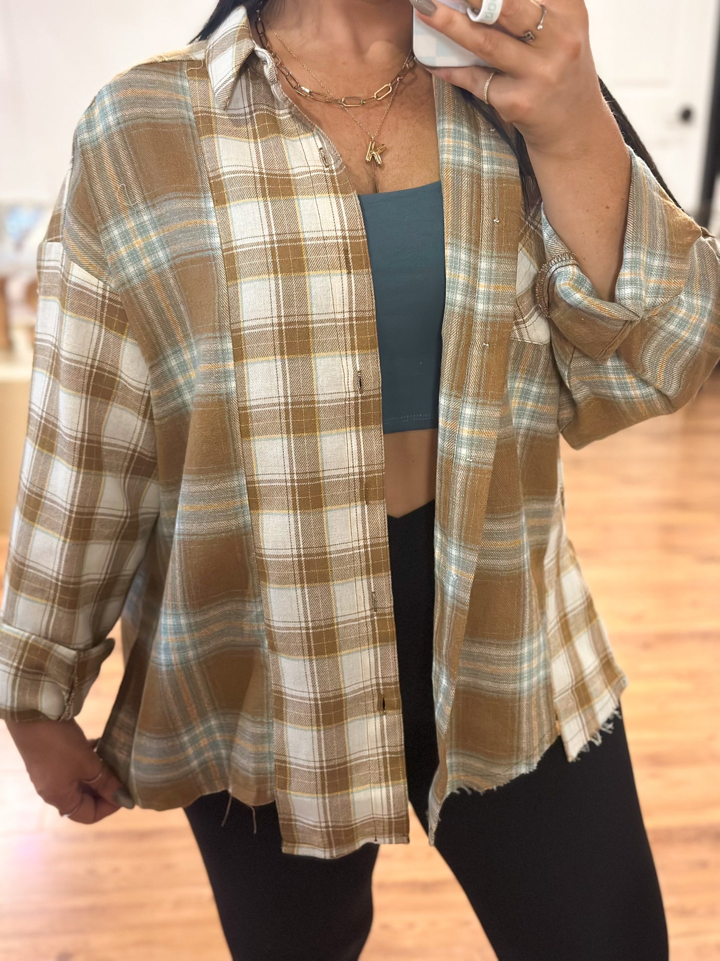 Noelle Patchwork Flannel