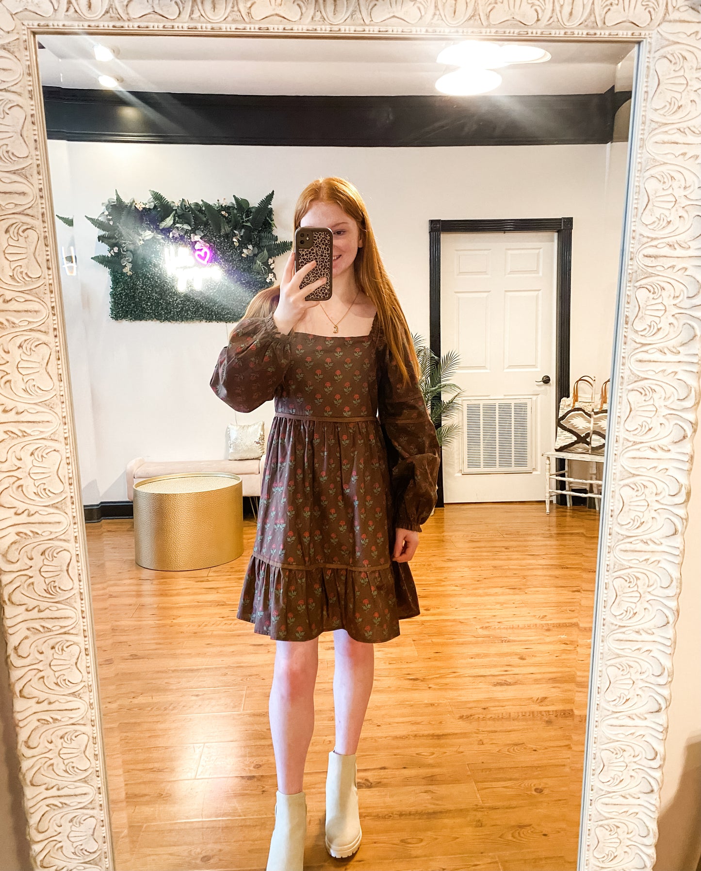 Harvest Gardens Ruffle Dress