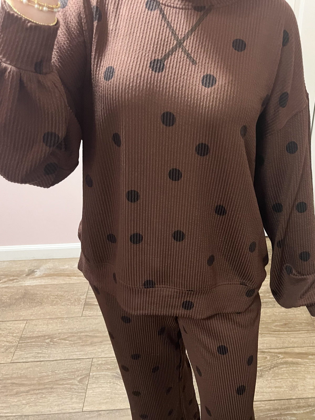 Crisp Breeze Polka Dot Set