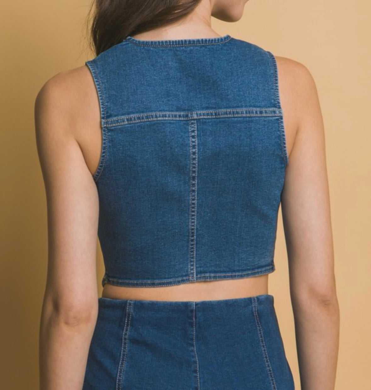 On The Rise Denim Vest