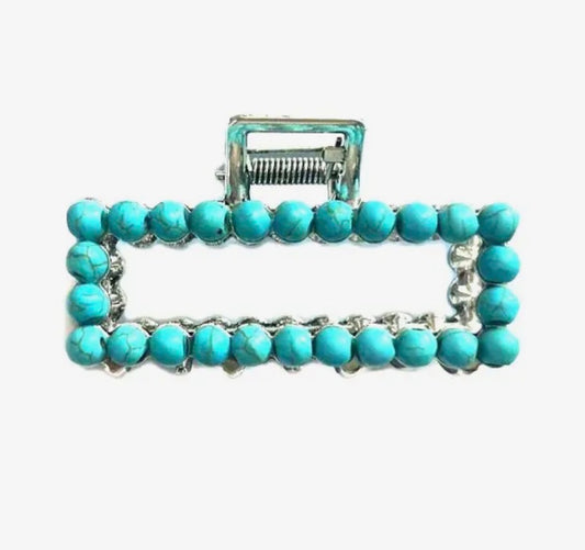 Mini Western Studded Claw Clip