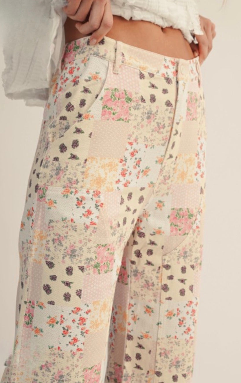 Mix It Up Patchwork Pants