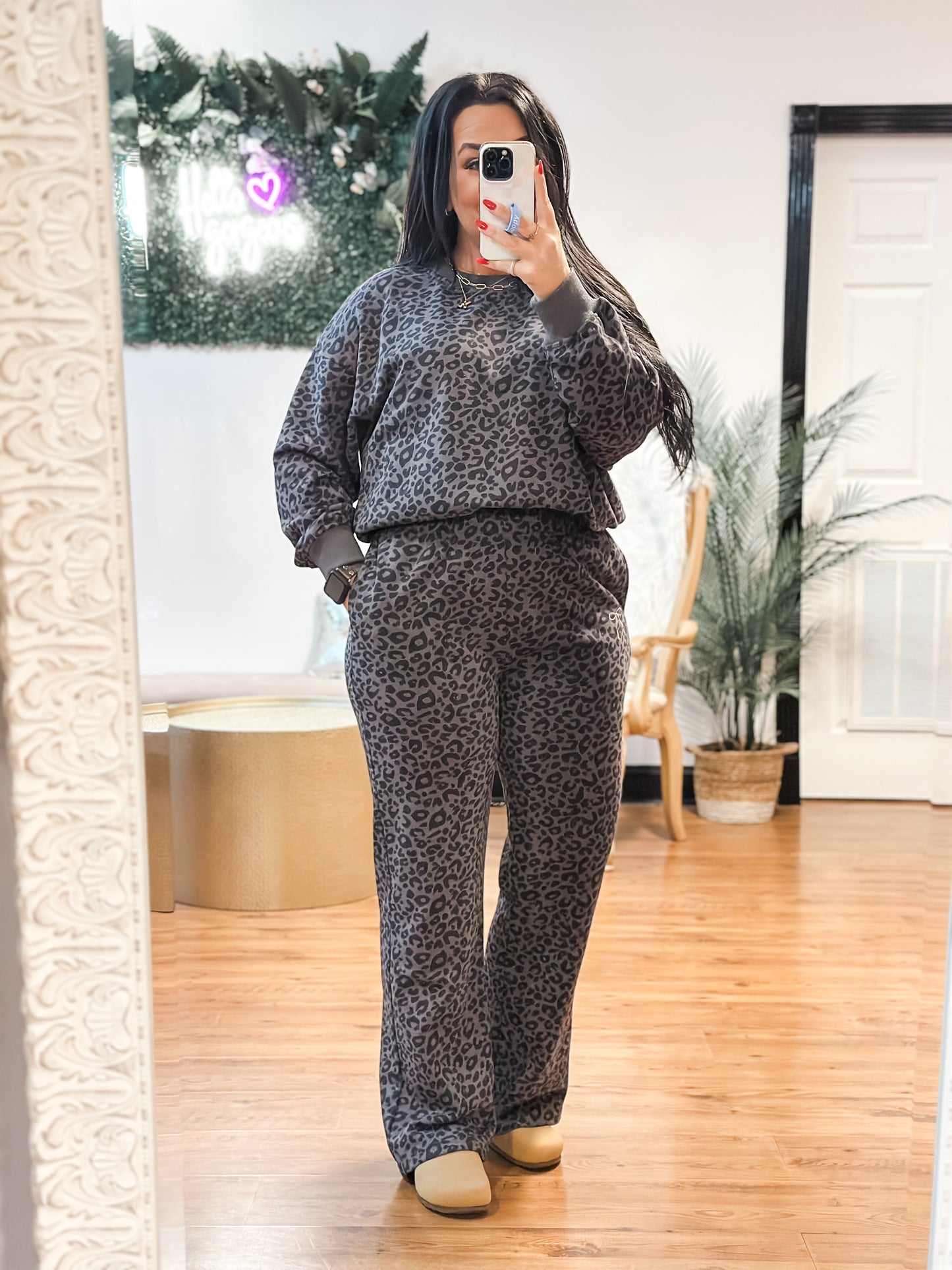 Out of The Wild Lounge Set, Charcoal