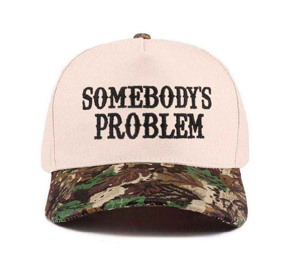 Canvas Somebody’s Problem Hat