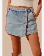 City Lights Denim Skort