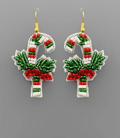 Candy Cane Earrings