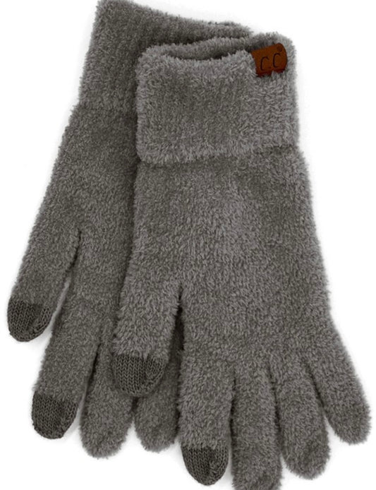 C.C Plush Chenille Gloves