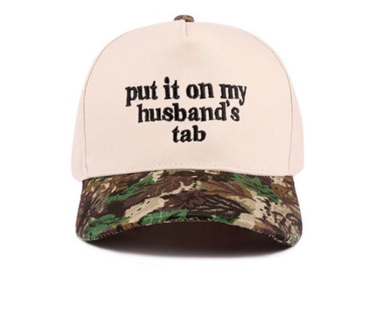 Husband’s Tab Canvas Hat