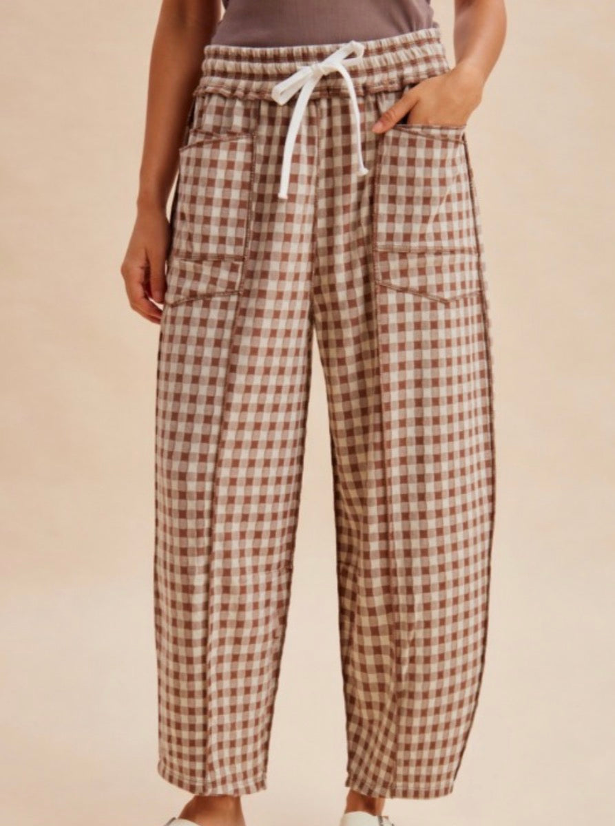 Check Me Out Barrel Utility Pants