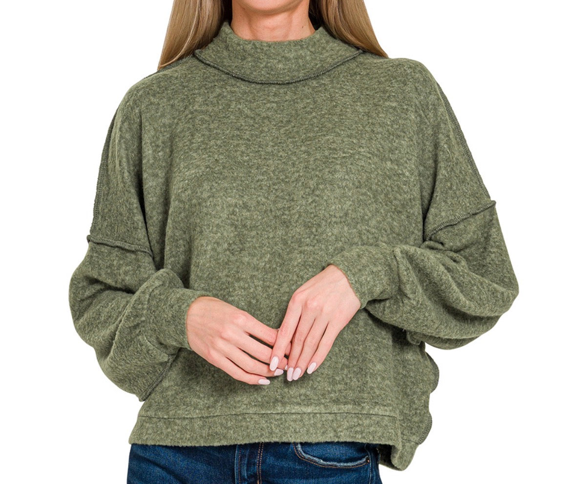 Seasonal Bliss Sweater, Olive