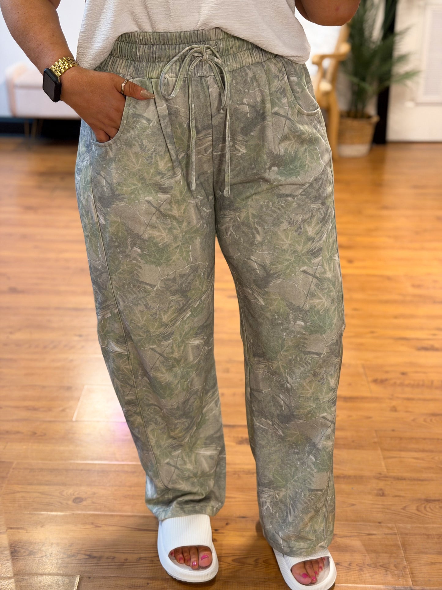 Easily Hidden Camo Barrel Pants