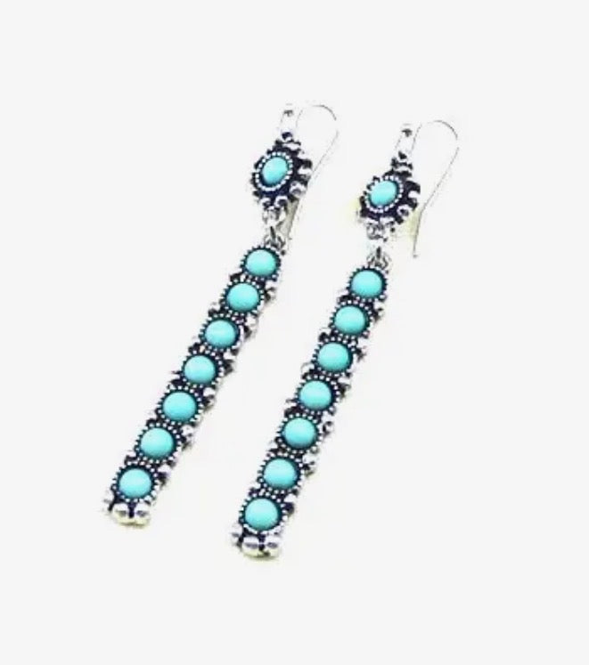Western Bar Drop Earrings