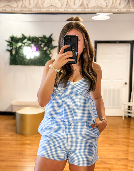 Miley Gingham Set