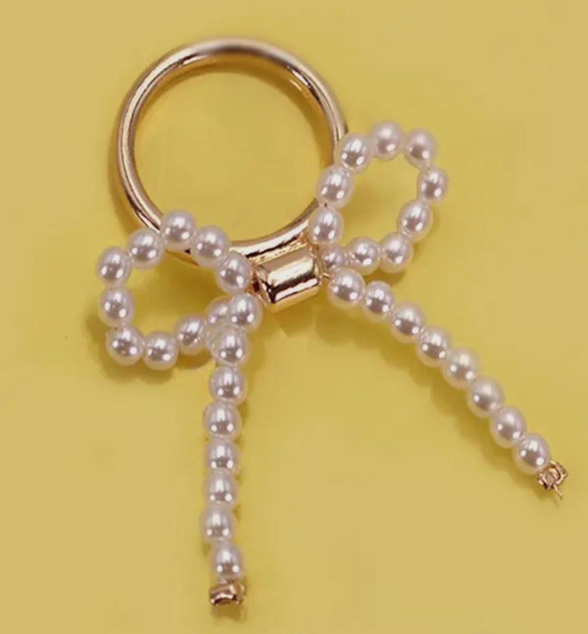 Pearl Bow Ring
