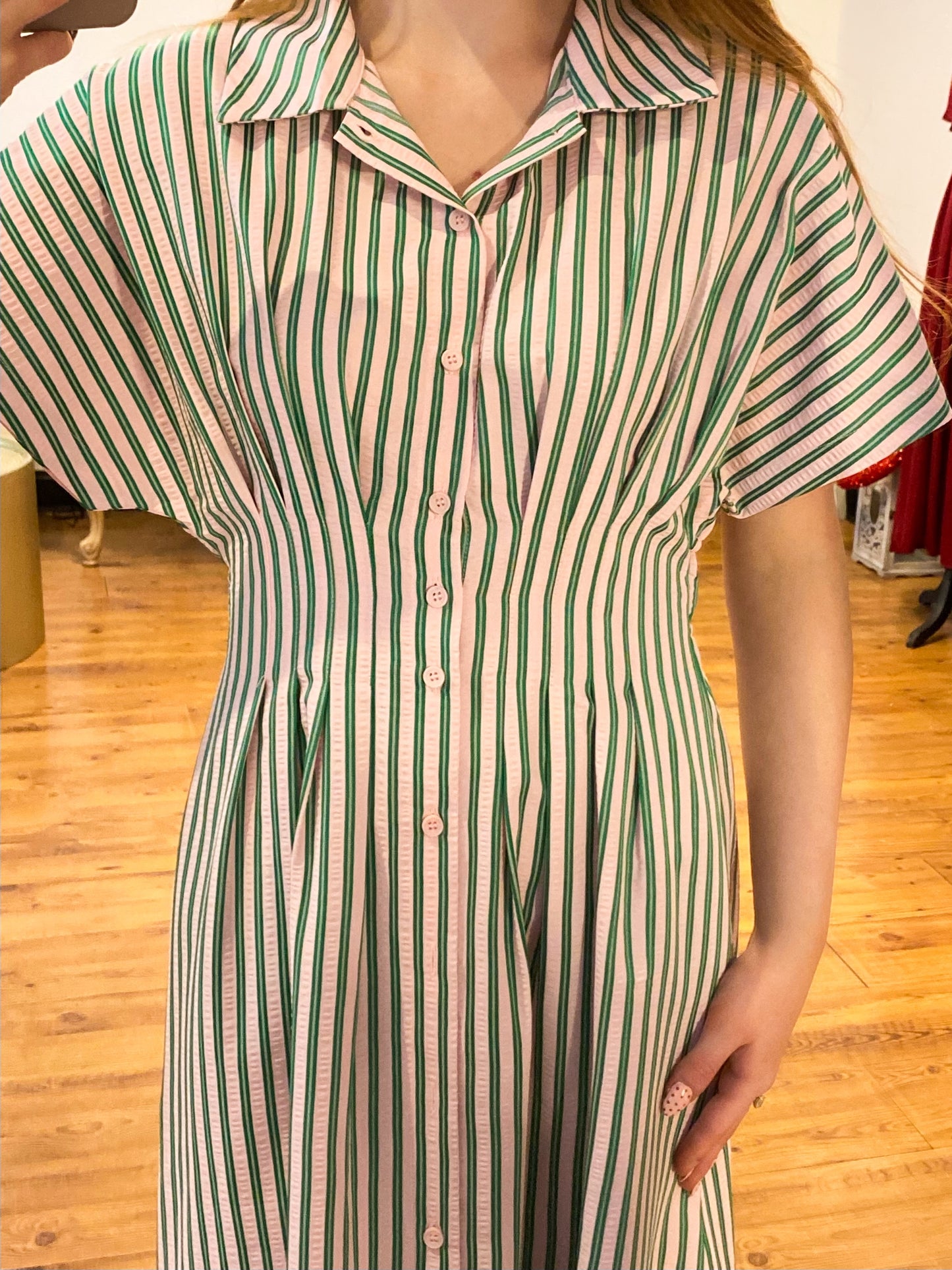 Along the Lines Striped Dress