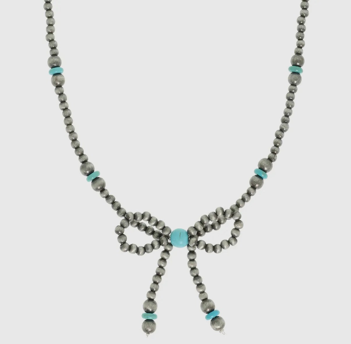 Navajo Pearl Bow Necklace