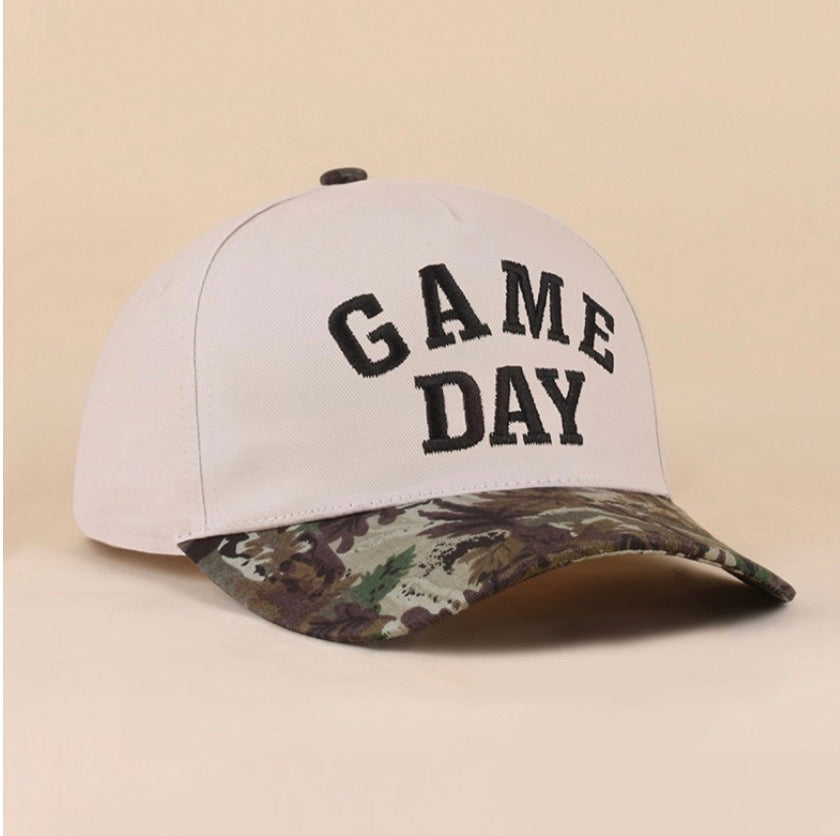 Game Day Canvas Hat