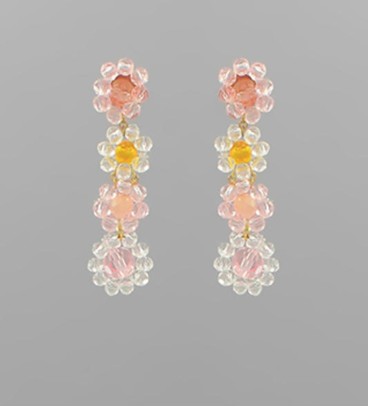 Flower Drop Earrings