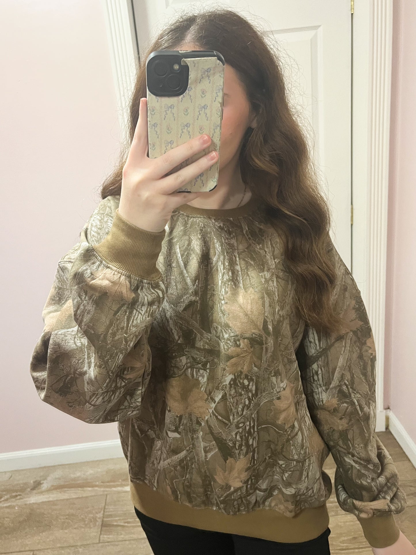 In Plain Sight Camo Crewneck