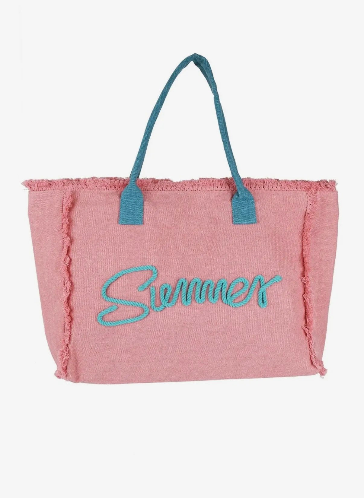 “Summer” Rope Fringe Tote