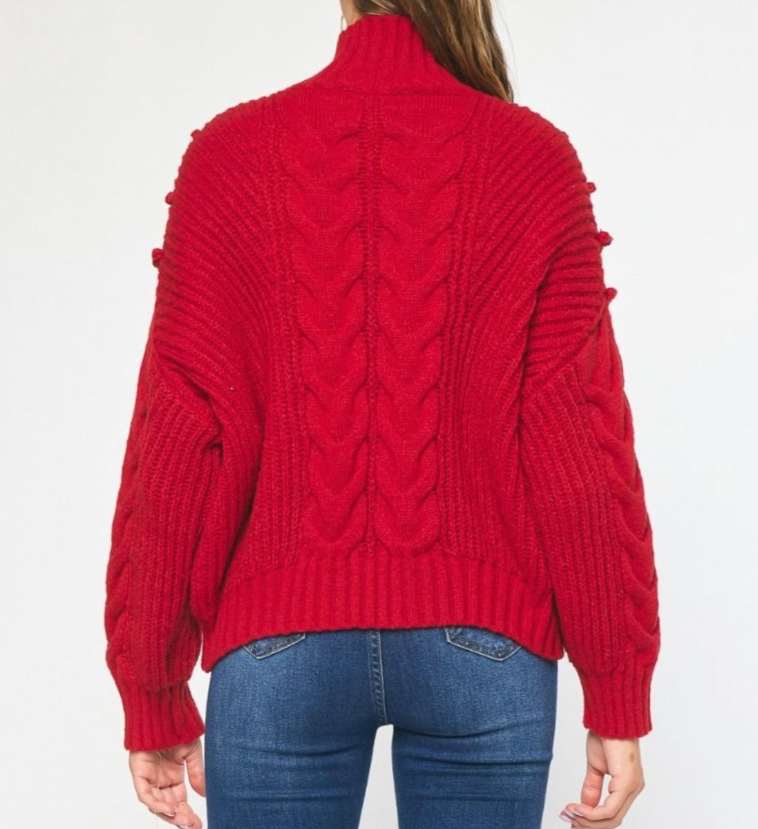 See You Soon Sweater, Red