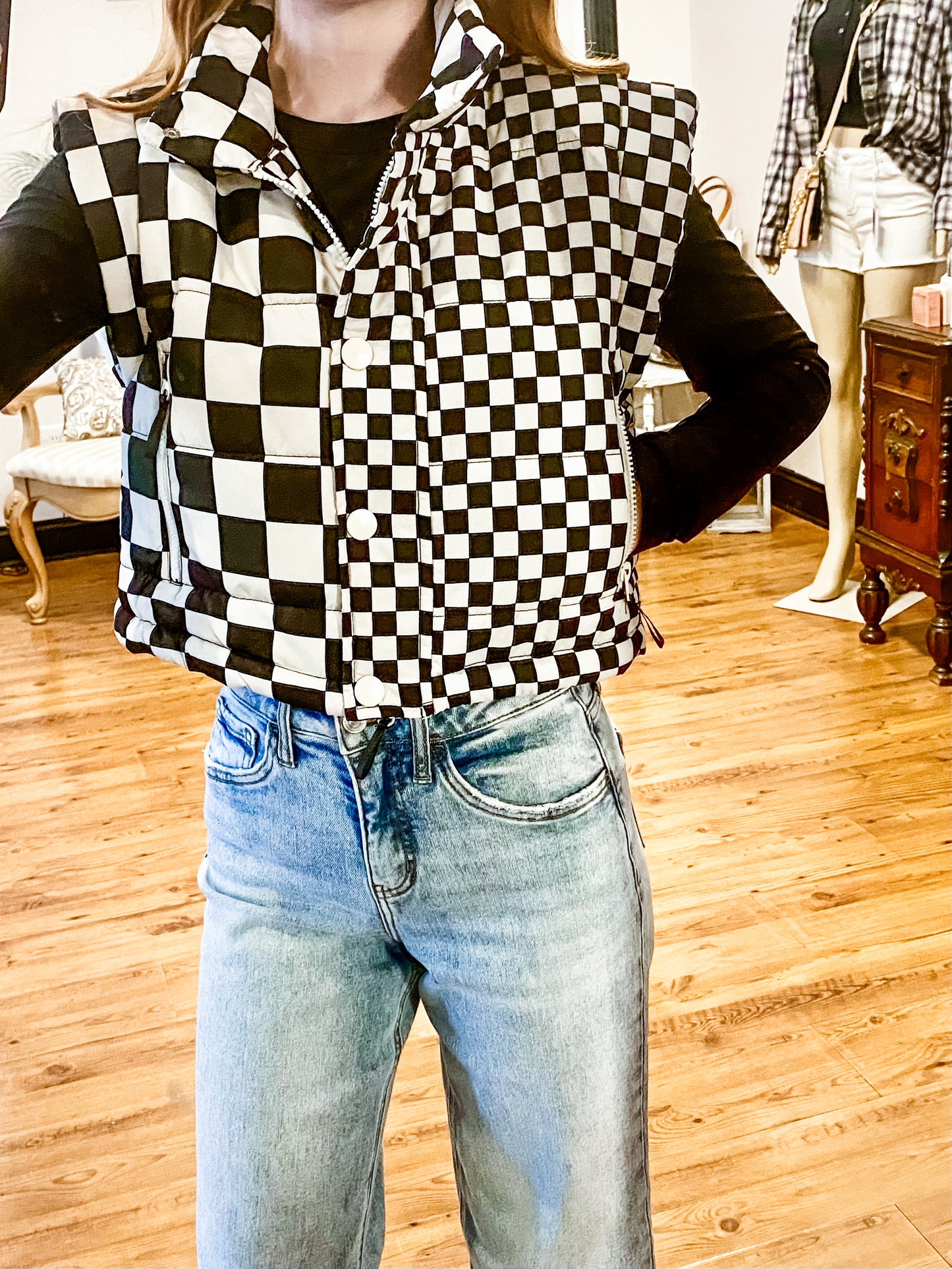 First Place Checkered Vest